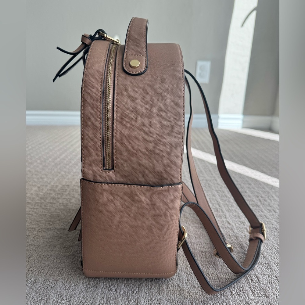 Calpak brown Kaya backpack women's - Picture 5 of 8